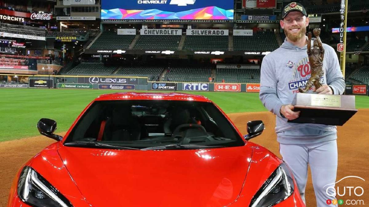 A 2020 Chevy Corvette for the MVP of Baseball’s World Series